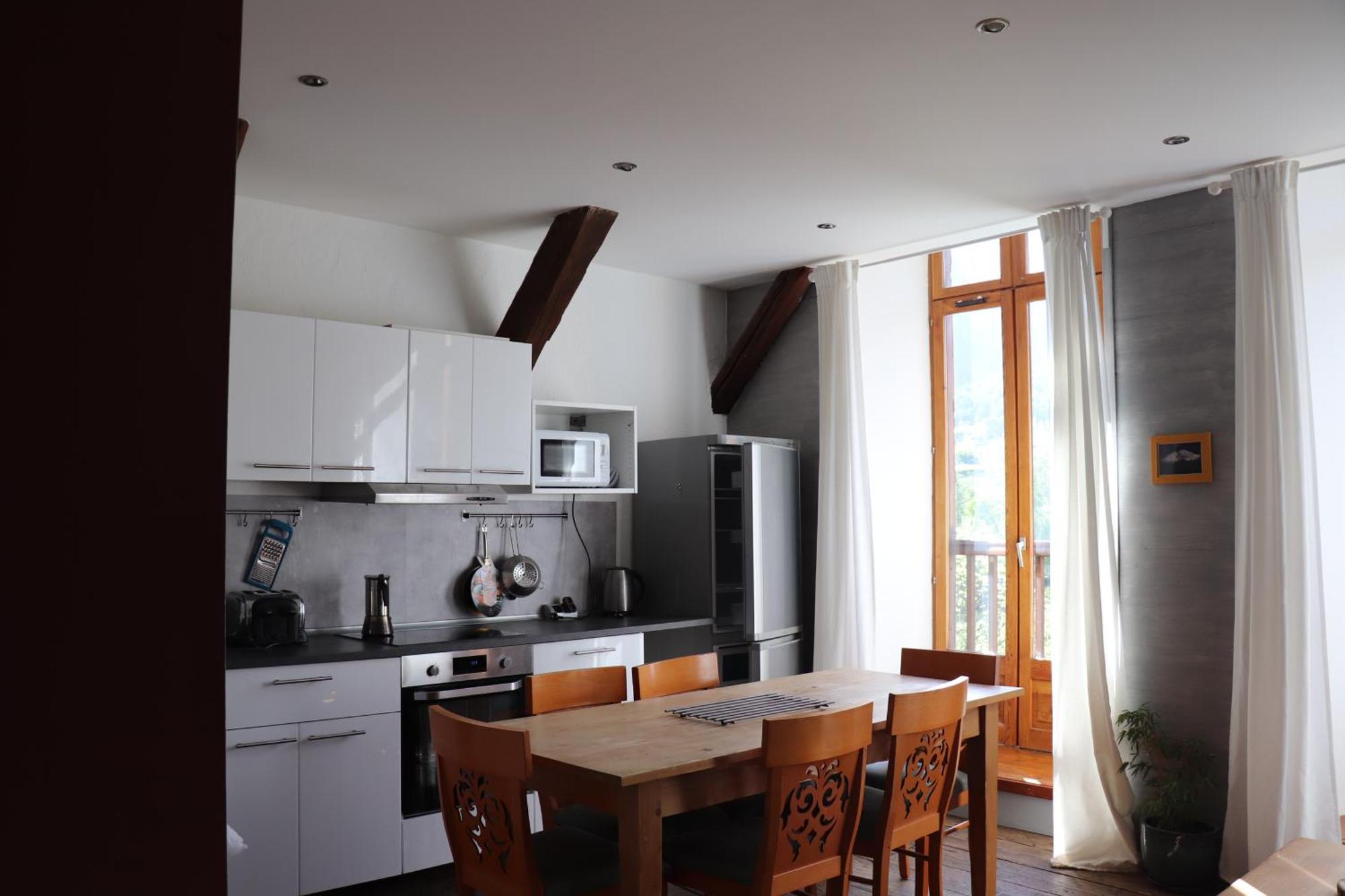 Appartement Dans Une Maison De Pays ブリアンソン エクステリア 写真